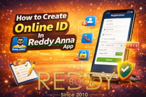 How to Create Online Id In Reddy Anna app