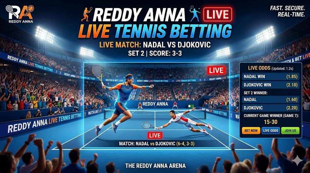 Reddy Anna Live Tennis Betting Complete Guide